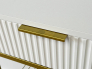 Обувница Классная 1 белый матовый/золото