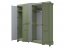 Шкаф распашной ШР-4 Лорето Зелёный самшит