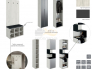 Прихожая Сорренто дуб крафт/антрацит