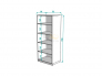 Шкаф Malta light H284