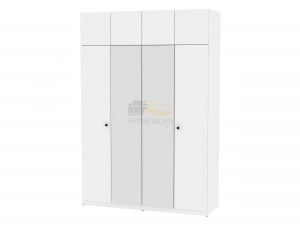 Шкаф с зеркалом Arvid H233М с Антресолью HA4