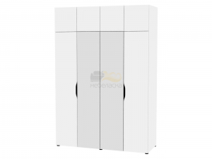 Шкаф с зеркалом Astrid H264М с Антресолью HA4