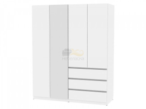 Шкаф с зеркалом Malta light H306М