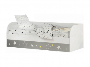 Кровать детская Трио с подъёмным механизмом КРП-01 звездное детство