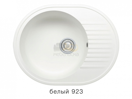 Мойка кварцевая Tolero R-122 Белый 923