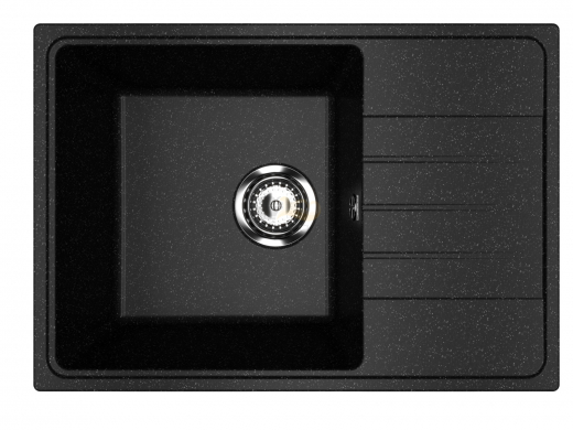 Мойка Practik PR-M 600-004 черный оникс