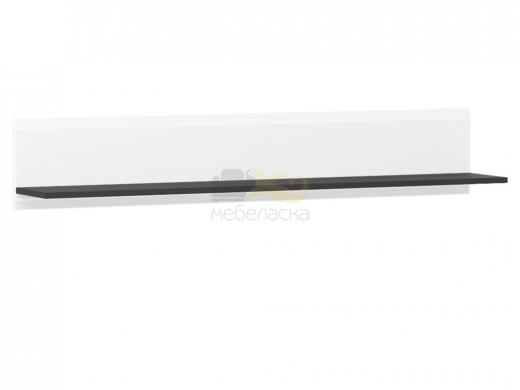 Полка 16.486 Сидней белый глянец