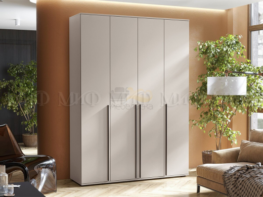 Шкаф четырехстворчатый Норд 1600 кашемир