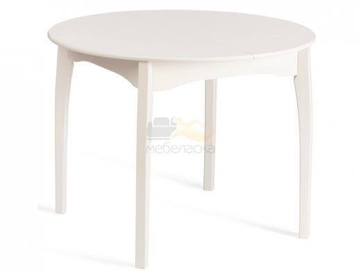 Стол DIAMANTE круглый Ivory white