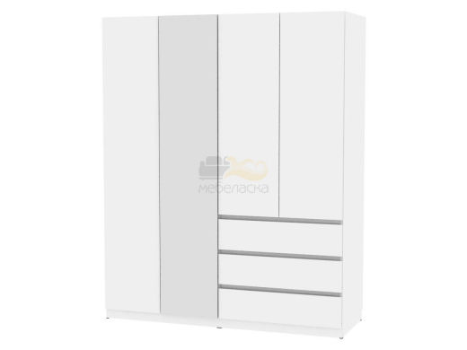 Шкаф с зеркалом Malta light H306М