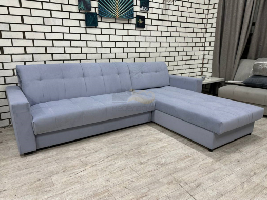 Диван Аккордеон 1400 с оттоманкой Velutto 49